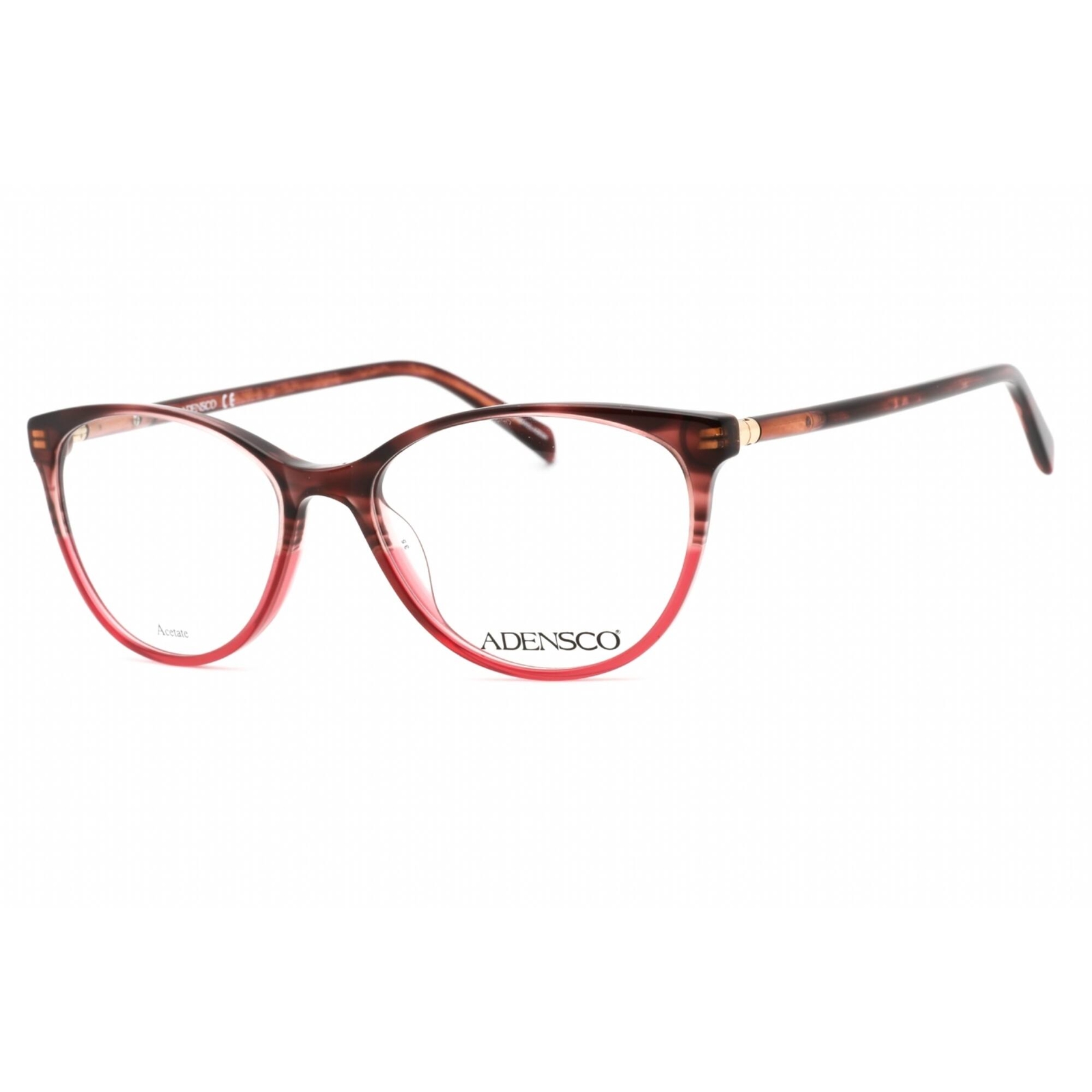 Adensco Womens Eyeglasses Brown Havana Pink Cat Eye Shape Frame AD 234 0S0R 00 4890₽