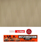 <!--F#f_0-->HOLDEN HQ HJ HX HZ SEDAN DOE SKIN HERRINGBONE RIBBED ROOF HOOD LINING (6D)<!--F/-->