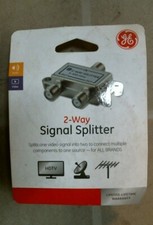 GE 35046 2-Way Signal Splitter, FREE SHIPPING
