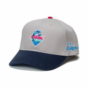 Pink Dolphin Men's Camo Waves Snapback Hat Grey Headwear ...