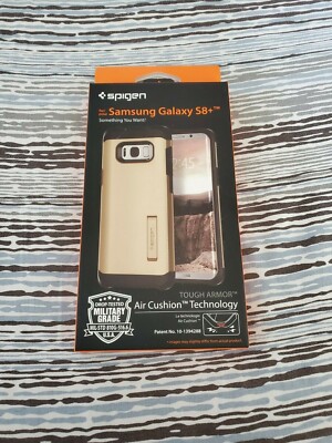 Spigen Tough Armor Designed for Samsung Galaxy S8 Plus Case Gold Maple 