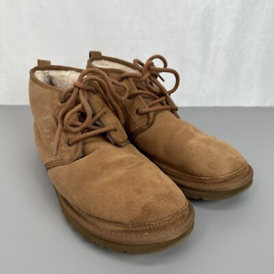 Ugg Neumel Mens Size 11 Lace-Up Suede Chukka Boots With  display picture 1