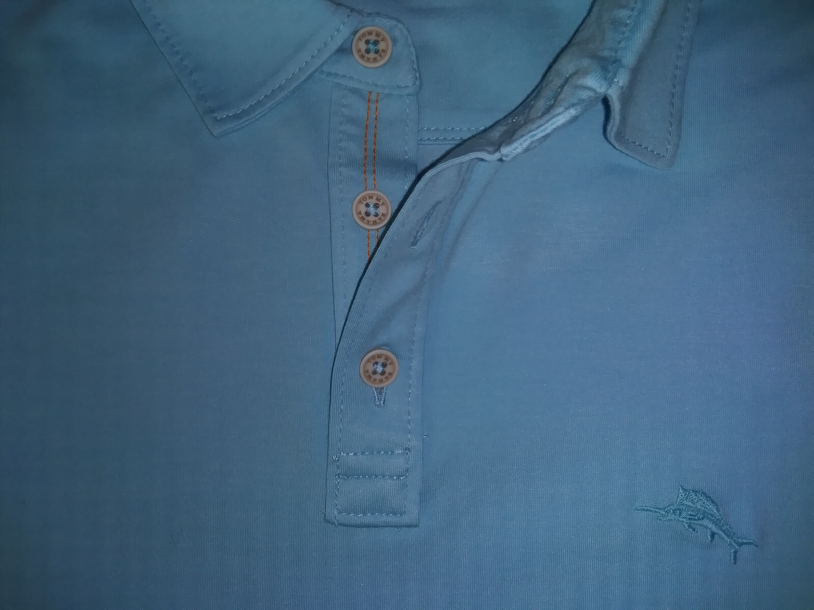 Tommy Bahama Island Zone Brand Men's Swordfish Logo Light Blue Golf