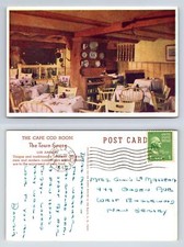 Cape Cod Room Town House Postcard Los Angeles Vintage Dining Restaurant
