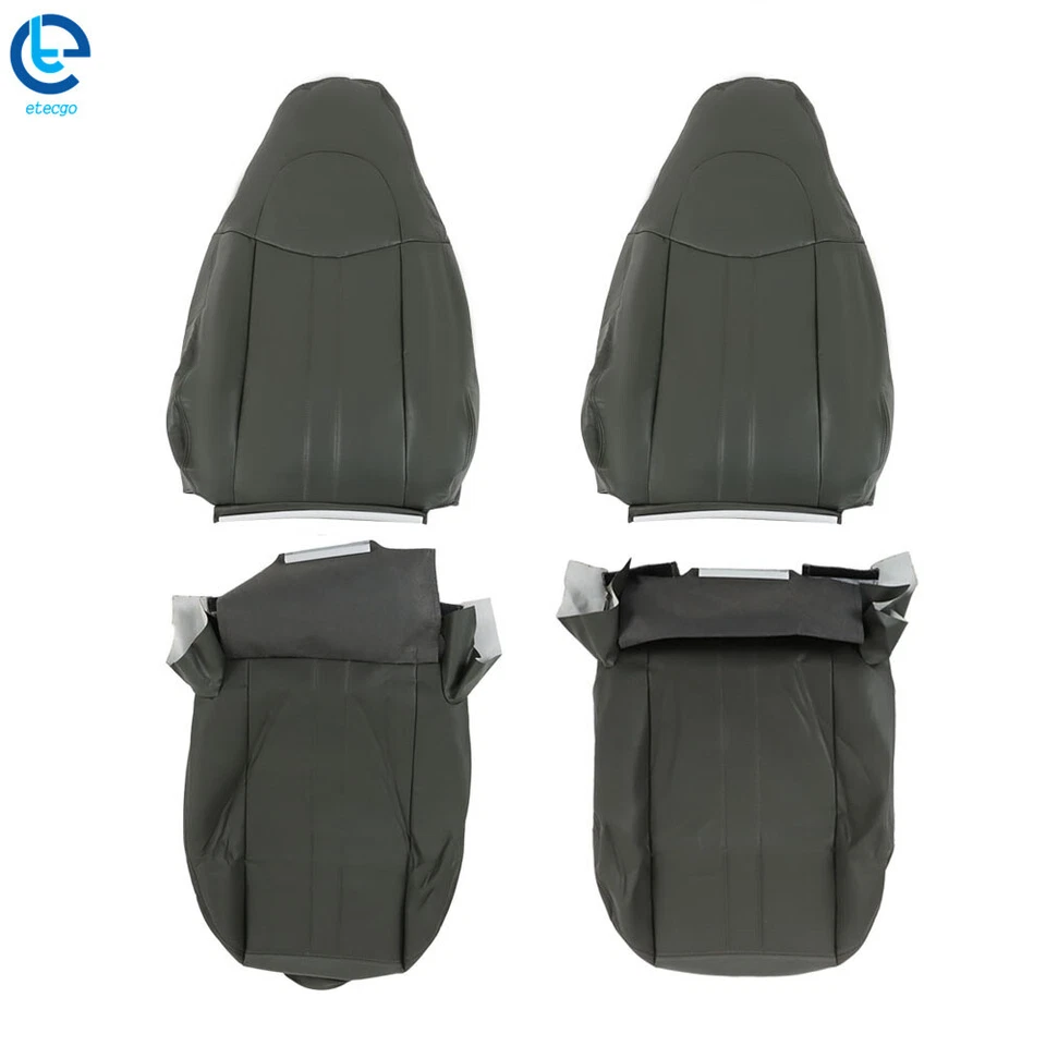 Темно-серый чехол на сиденье водителя и пассажира для Chevy Express 1500 2500 Van 2003-2014 годов выпуска - Изображение 2 из 4