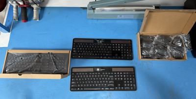 Logitec Keyboards & Mouses Lot of 9pcs