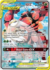 Pheromosa & Buzzwole GX - 192/214 - Pokemon Unbroken Bonds Sun Moon Full Art NM on eBay