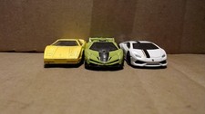 3 Hot Wheels Exotics - Countach 97 , Lamborghini Veneno '17 , Huracan '24