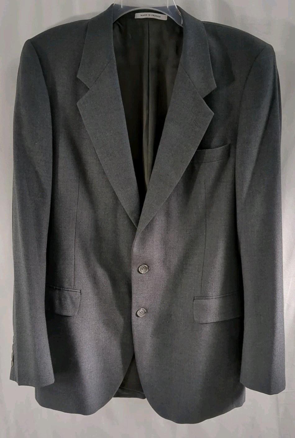 A*i様 Vintage ダブルスーツ × Yves Saint Laurent YSLイブサンローランダブルスーツセットアップ黒ブラック L メンズ