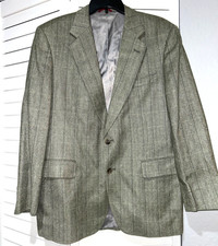 Jos. A. Bank Vintage Men's 100 Silk Blazer Sports Coat size 46/no size tag