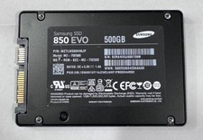 Samsung 850 EVO 500GB SATA 2.5" Solid State Drive 85% Health MZ-75E500
