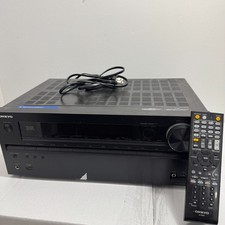 Onkyo TX-NR609 THX S2 7.2 AV Home Theater Receiver Tested  Working
