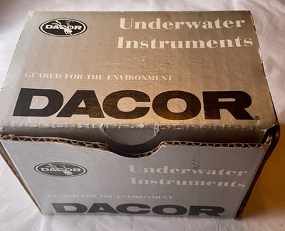 Dacor House Mount Kit For Underwater Instruments  Vintage New See Photos Please