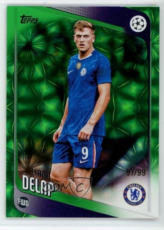 2025 UEFA Club Competitions Japan Edition Green Sunflower 97/99 Liam Delap 1j8b