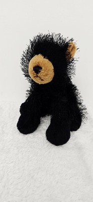 GANZ Webkinz Black Bear Model HM004 2005 Shaggy Hair