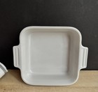 NEW Le Creuset 6” White Square Stoneware Baking Dish #17-24 — photo 7