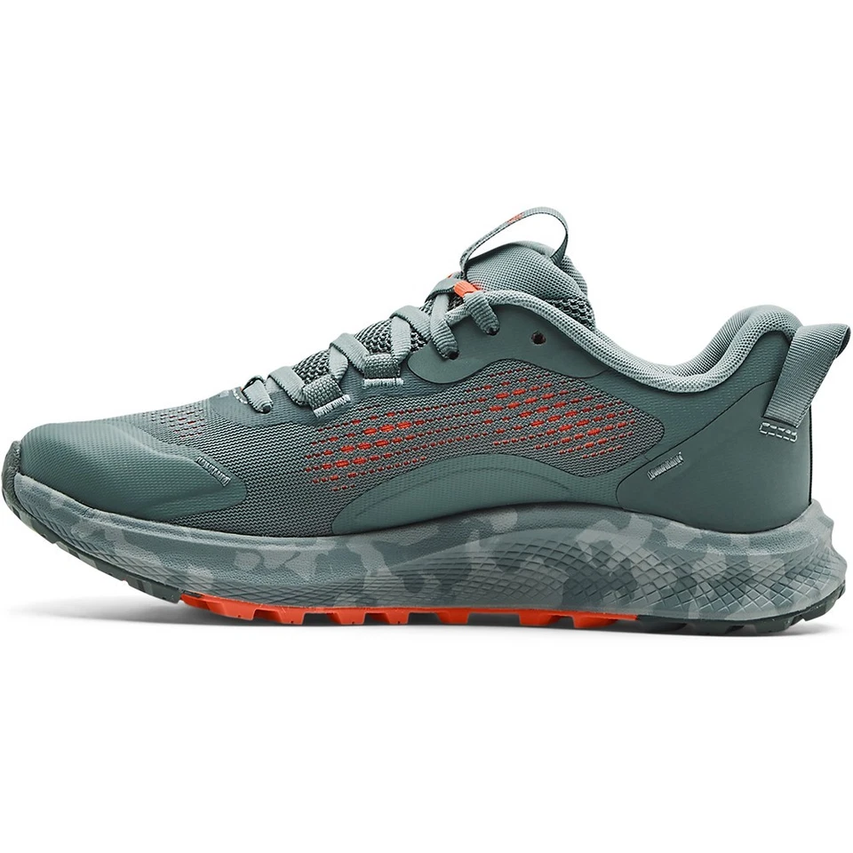 Under Armour 3024191 Women's UA Charged Bandit Trail 2 Running Shoes, Green, 6 - Image 3 of 4