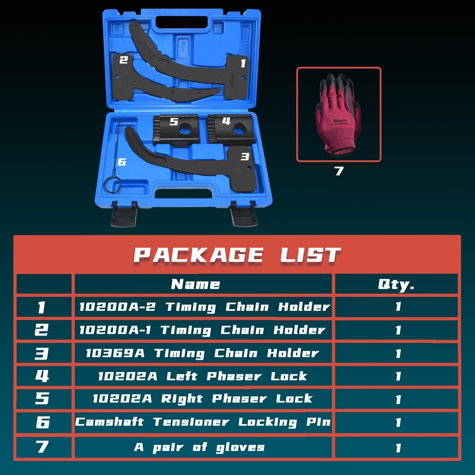 3.6L Pentastar Timing Tool Kit for Chrysler Jeep Ram Dodge Engines