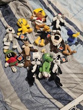 Looney Tunes Mini Bean Bag Plush 1999 Set of 12