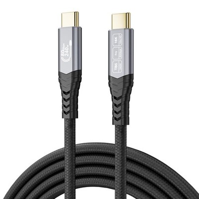 80Gbps USB c Data Transfer Cable 10FT for Thunderbolt 5 Cable,USB4 Gen4 for T...