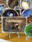 2026 5oz .999 Copper Dual Sides Colorized Enamel Backwoods Beaver Bar in Capsule — photo 7