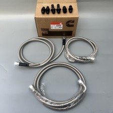 Heavy Duty Hose 47re Transmission Cooler Lines Kit For Dodge Ram Cummins 96-02