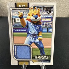 2026 Topps Celebration SLUGGERRR Royals Mascot Worn Jersey Relic #MAS-SLG