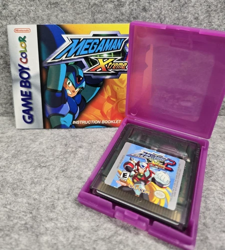 Megaman Mega Man Xtreme 2 for Nintendo Gameboy Color GBC, tested, with manual