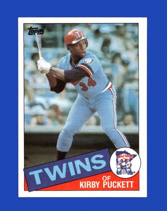 1985 Topps Set-Break #536 Kirby Puckett RC NR-MINT *GMCARDS*