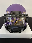 Justin Jefferson Signed Minnesota Vikings Rave Mini Football Helmet (Beckett)