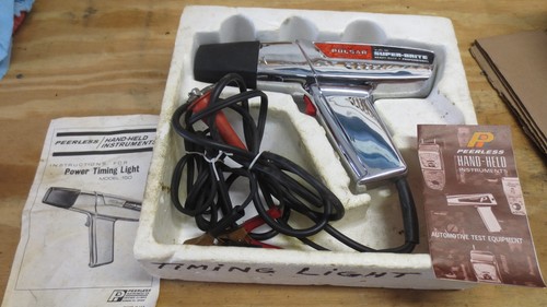 Peerless Pulsar Model 150 Timing Light/Gun with Original Packaging & Manuals