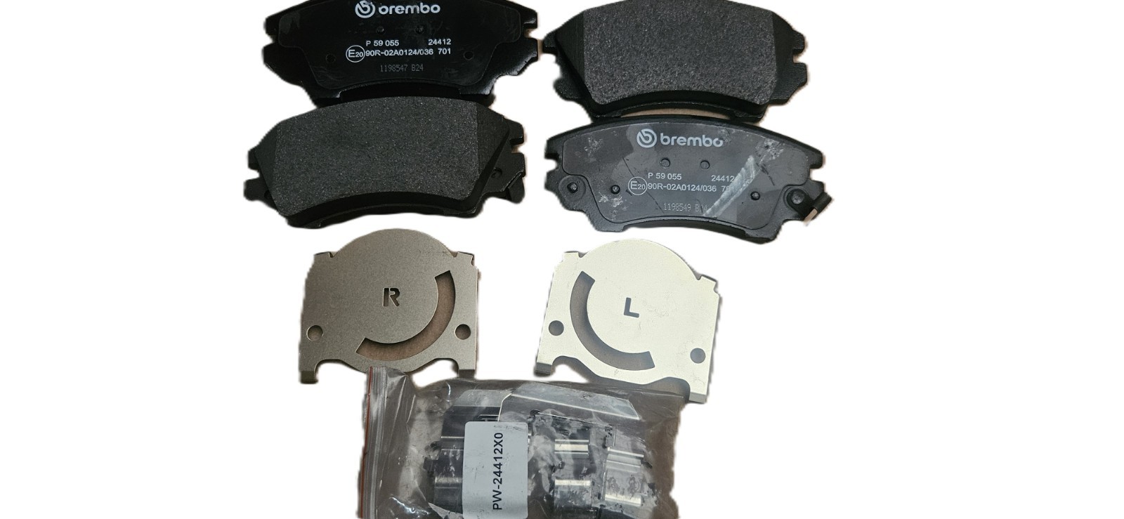 Brembo P 59 055 Disc Brake Brake Pad Set Front Fits Bentley Flying Spur