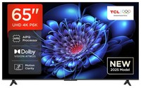 TCL 65 Inch TV Smart 4K Ultra HD HDR LED Google TV Google Assistant 65P6K