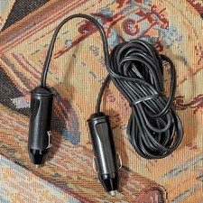 DC Male-to-Male Connector Black 12 v Car Lighter Power Supply Cord