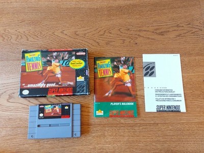 David Crane's Amazing Tennis (US) SNES Super Nintendo inkl. OVP & Anleitung CIB