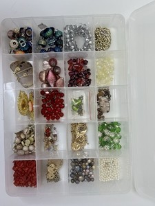 Large Lot Of Various Jewelry Making Beads - Box 7