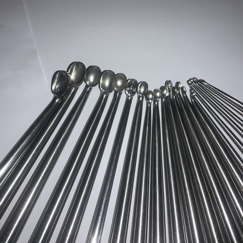 Menge JARIT Brun Knochen Kürette ovale Tasse, 9 Zoll, abgewinkelte Spitzen - Bild 4 von 15