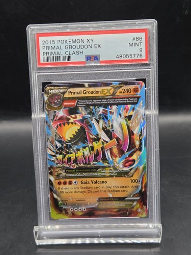 Primal Groudon-EX graded PSA 9 for sale on eBay