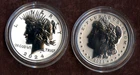 2024-S Morgan & Peace Two-Coin Reverse Proof Set Silver Dollar 24XS OGP Box COA