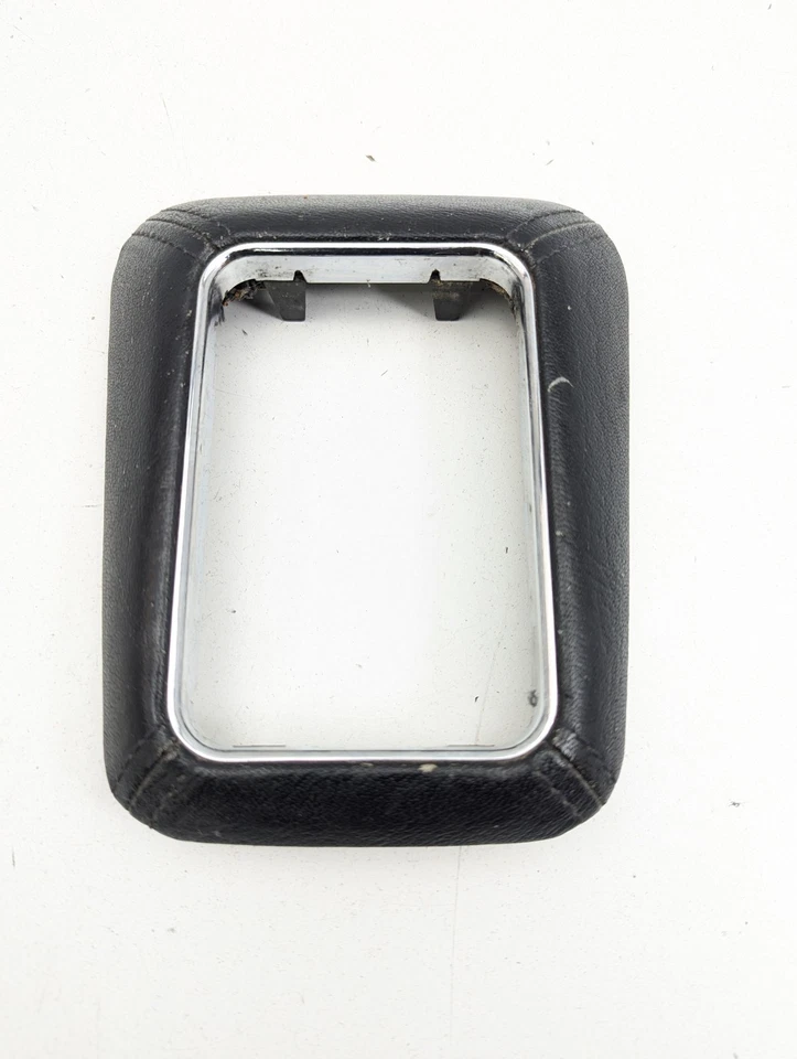 98-01 Mercedes W163 ML55 AMG ML430 Selector de cambios de piso moldura negra OEM Foto 2 de 4