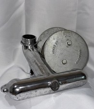 Vintage Mg Td Aluminum Air Intake Manifold Vokes Guildford Pancake Filters
