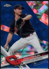 Josh Tomlin 2017 Topps Chrome Sapphire Edition #342 /250 Indians