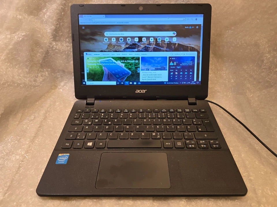 Ersatzteilspender acer ES1-111-C827, Intel Celeron N2940 1.83GHz, 11,6 Zoll, 4GB - Bild 2 von 4