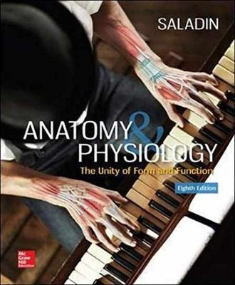 Anatomy & Physiology: The Unity of - Hardcover, by Saladin Kenneth - Very Good