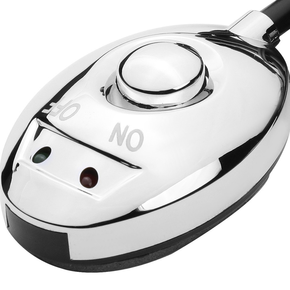 Universal Red/Green LED Power On/Off Push Button Toggle Switch 3 Pin ...