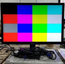 Acer V225WL UM.EV5AA.A01 22" WideScreen LCD Monitor VGA DVI GRADE B SEE NOTES