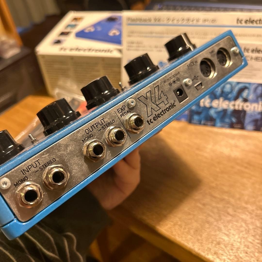 tc electronic FLASHBACK X4 delay looper | eBay