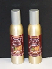 Yankee Candle New England Maple Concentrated Room Spray Maple Syrup 1.5 oz. X2