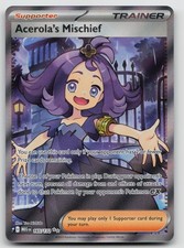 Acerola's Mischief 165/132 Mega Evolution Pokemon NM 110