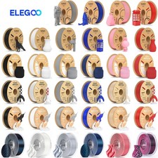 Buy 3 Get 2 Free ELEGOO Matte PLA ASA PLA PETG TPU 3D Printer Filament 1.75mm